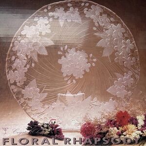 Crystal Clear Floral Rhapsody Serveware